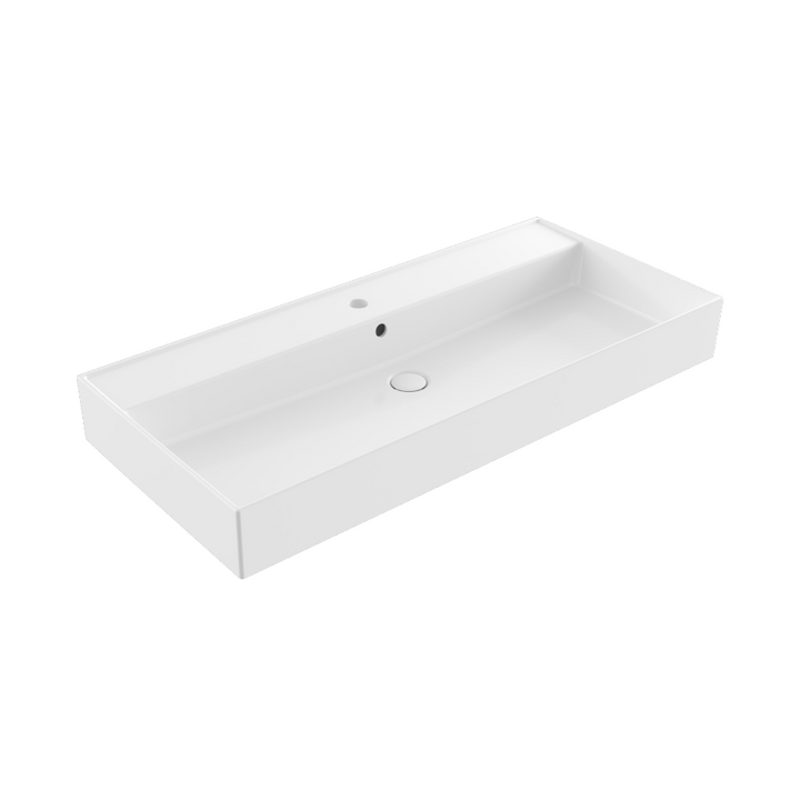 Veneto 1000mm 1 Tap Hole Basin - Gloss White