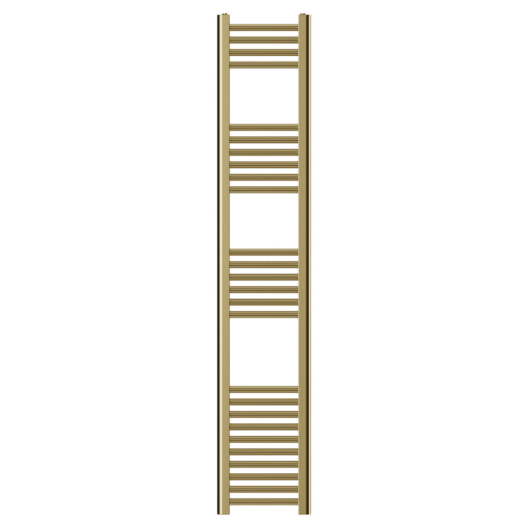 Aureli 1600 x 300 Ladder Towel Rail Radiator  - Brushed Brass