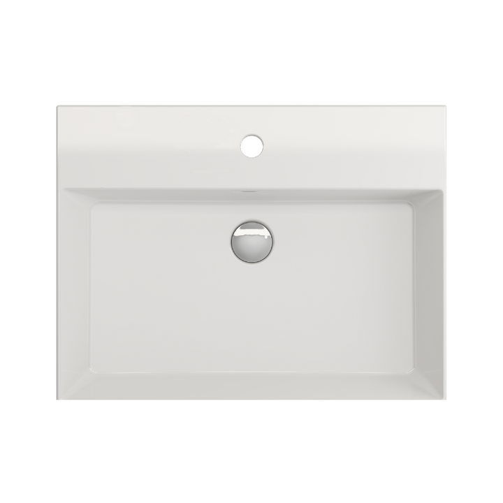 Veneto 600mm 1 Tap Hole Basin - Gloss White