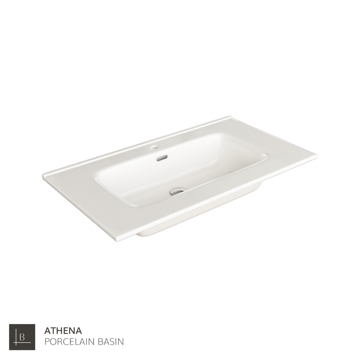 Venti 800mm Wall Hung Vanity Unit  - Matt White