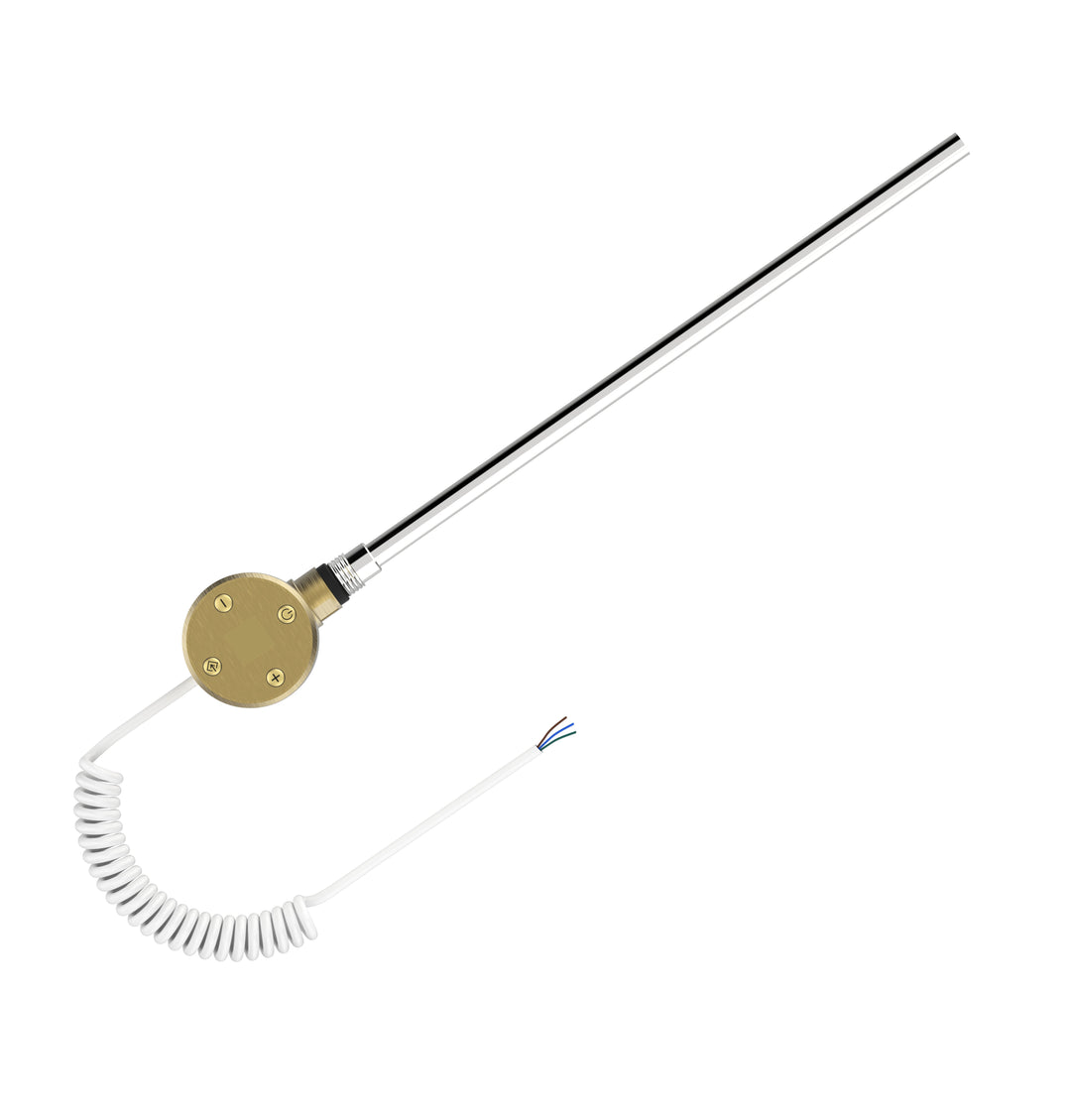 400w Digital Electric Heating Element - Brushed Brass