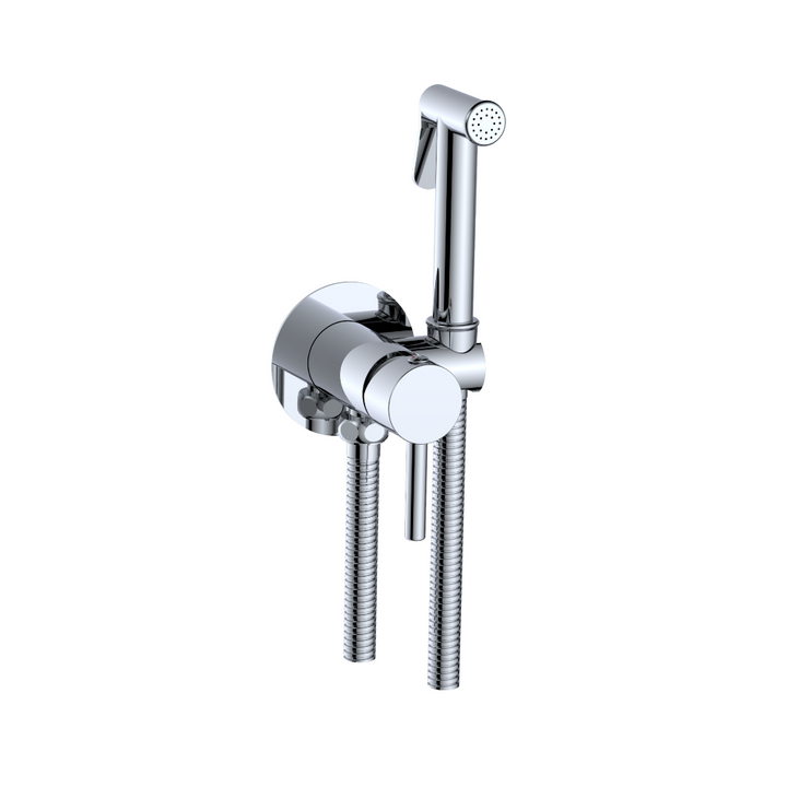 Luca Round Concealed Thermostatic Douche - Chrome