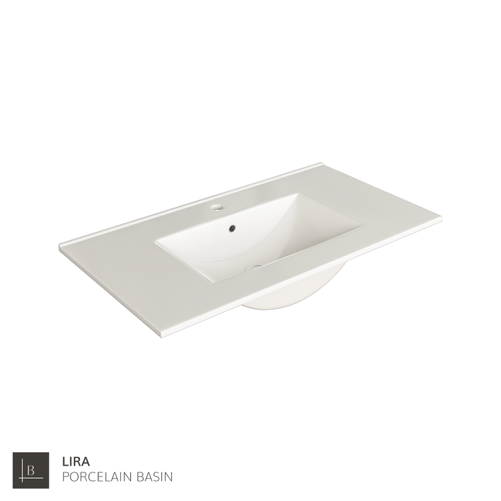 Venti 800mm Wall Hung Vanity Unit  - Matt White