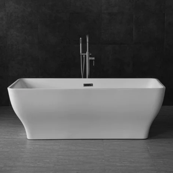 Transition 1700 x 800 Freestanding Acrylic Bath - White