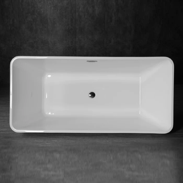 Transition 1700 x 800 Freestanding Acrylic Bath - White