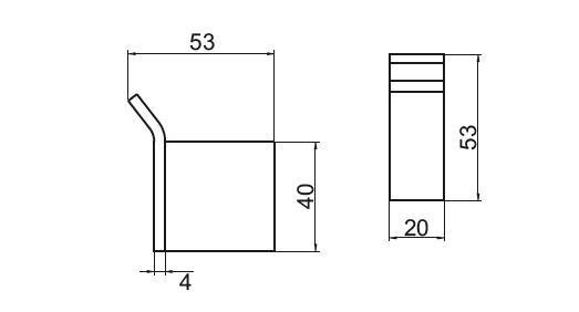 Primo Single Robe Hook - Select Colour